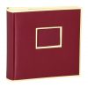 200 Pocket Album, 100 pages, photos 10 x 15 cm, burgundy | 4250053626634 | 351134