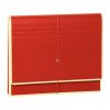 Accordion, file folder with 12 pockets, elastic band closure, red | 4250053658987 | 351979