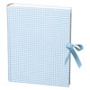 Album Large, booklinen cover, 130p., cream white mounting board, glassine paper,Vichy blue | 4250053621714 | 351038