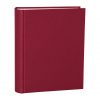 Album Large, booklinen cover, 130pages, cream white mounting board,glassine paper,burgundy | 4250053621585 | 351024