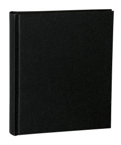 Album Medium, booklinen cover, 80pages, cream white mounting board, glassine paper, black | 4250053620786 | 351008