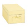 Business Card Box with 3 variable tabs and index cards A-Z, chamois | 4250053636213 | 352649