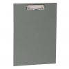 Clipboard with metal clip, efalin cover, grey | 4250053626221 | 352772