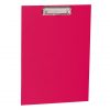 Clipboard with metal clip, efalin cover, pink | 4250053631041 | 352766
