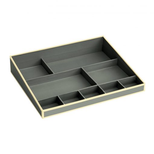 Desktop Organizer, 9 compartments, grey | 4250540914800 | 352536