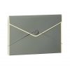 Envelope Folder with elastic band closure, grey | 4250053631782 | 353199