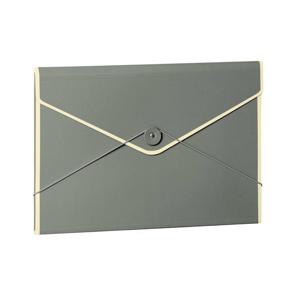 Envelope Folder, Grey | Semikolon
