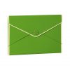 Envelope Folder with elastic band closure, lime | 4250053631775 | 353198