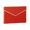 Envelope Folder with elastic band closure, red | 4250053631706 | 353191
