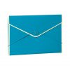 Envelope Folder with elastic band closure, turquoise | 4250053696781 | 353203