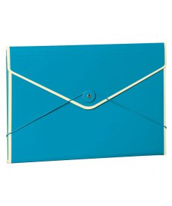 Envelope Folder with elastic band closure, turquoise | 4250053696781 | 353203