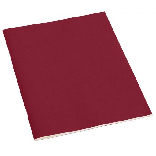 Filigrane, Journal A4 with laid paper, 64 pages, plain, burgundy | 4250053607046 | 351432