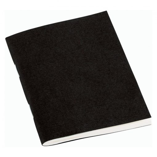 Filigrane Journal A7 with laid paper, 64 pages, plain, black | 4250540928494 | 354797