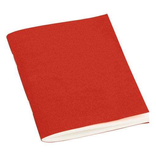 Filigrane Journal A7 with laid papier, 64 pages, ruled, red | 4250540910567 | 351793