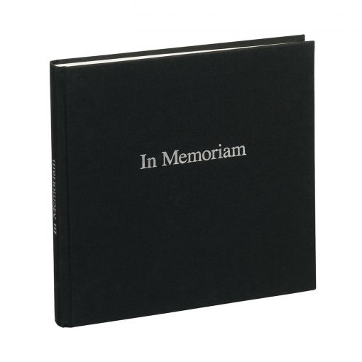 Guestbook, 240 pages, black, In Memorian | 4250053639627 | 353531