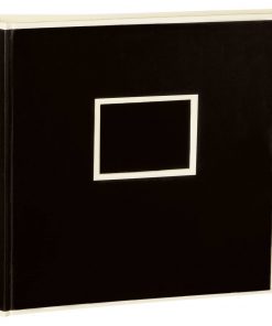Jumbo Photo Album, size 30x30cm, photo mounting board, glassine paper, black | 4250053691496 | 351099