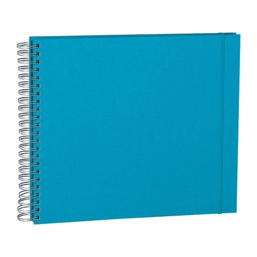 Maxi Mucho Album Black, 90 black pages, booklinen cover, turquoise | 4250053697016 | 352975