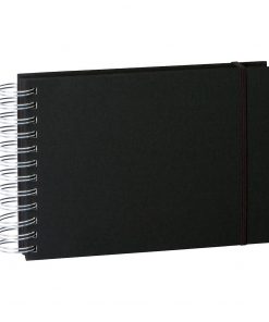 Mini Mucho Album Black, 90 black pages, booklinen cover, black | 4250053672464 | 352982