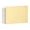 Mini Mucho Album Cream, 90 cream white pages, book linen cover, chamois | 4250540900933 | 353024