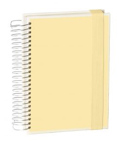 Mucho (A5) spiral-bound notebook, 330 pages, 3 different rulings, chamois | 4250053636985 | 351564