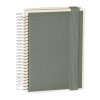 Mucho (A5) spiral-bound notebook, 330 pages, 3 different rulings, grey | 4250053636992 | 351562