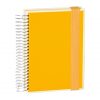 Mucho (A5) spiral-bound notebook, 330 pages, 3 different rulings, sun | 4250053636909 | 351552