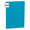 Notebook Classic (A4) book linen cover, 160 pages, plain, turquoise | 4250053696309 | 351246