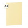 Notebook Classic (A5) book linen cover, 160 pages, plain, chamois | 4250053645208 | 351227