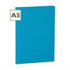 Notebook Classic (A5) book linen cover, 160 pages, plain, turquoise | 4250053696286 | 351229
