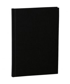 Notebook Classic (A5) dotted, book linen cover, 144 pages, black | 4004117517693 | 356168