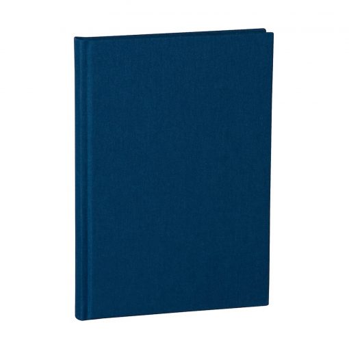 Notebook Classic (A5) dotted, book linen cover, 144 pages, marine | 4004117517655 | 356164