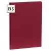 Notebook Classic (B5) book linen cover, 160 pages, plain, burgundy | 4250540921334 | 351282