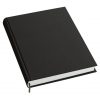 Notebook History Classic (A4) book linen cover, 160 pages, plain, black | 4250053606278 | 351252