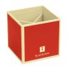 Pencil Cup with 4 separate compartments, red | 4250540910796 | 352843