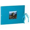 Photo booklet, landscape format, 10 sheets, 15 x 10cm, turquoise | 4250540902463 | 351551