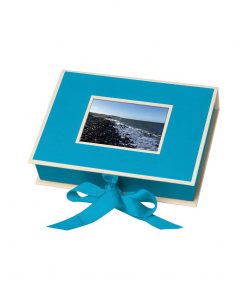 Small Photobox with cut out window, turquoise | 4250053696910 | 352523