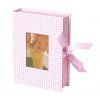 Small Photobox with cut out window, vichy pink | 4250053600139 | 352524