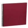 Spiral Album Economy Large,50 cream white pages,photo mounting board,efalin cover,burgundy | 4250540901015 | 352931