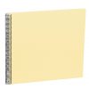 Spiral Album Economy Large,50 cream white pages,photo mounting board, efalin cover,chamois | 4250540901091 | 352941