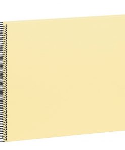 Spiral Album Economy Large,50 cream white pages,photo mounting board, efalin cover,chamois | 4250540901091 | 352941