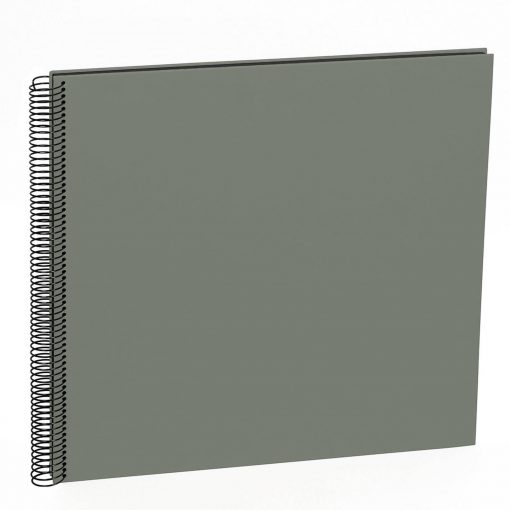 Spiral Album Economy Large Black, 50black pages,photo mounting board, efalin cover, grey | 4250053625279 | 352908