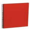 Spiral Album Economy Large Black, 50black pages,photo mounting board, efalin cover, red | 4250053626900 | 352900