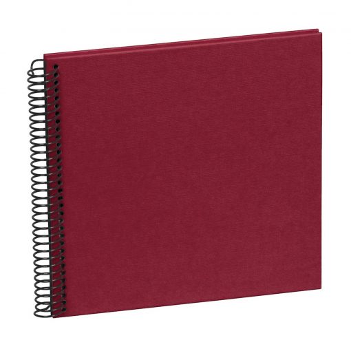 Sprial Piccolino, 20 black pages, efalin cover, burgundy | 4250540928128 | 354870