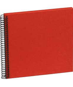 Sprial Piccolino, 20 black pages, efalin cover, red | 4250540928111 | 354869