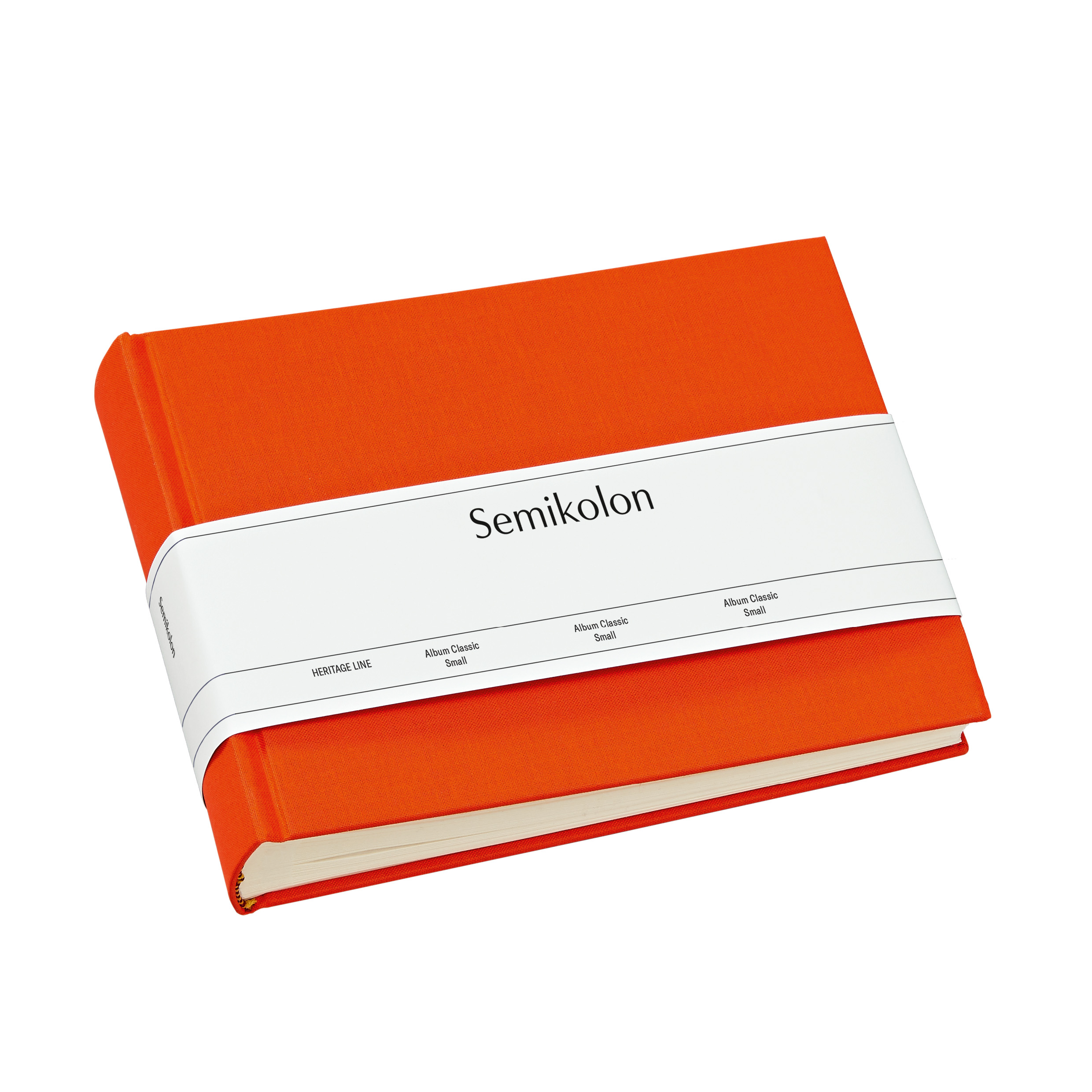 Photo Album, Classic, Small Orange | Semikolon